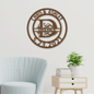 Personalized Name Sign - Custom Outdoor Signs - Metal Personalized Signs For Outdoor - Split Letter Name Sign - House Warming Presents For New Home - House Warming Gift - Monogram