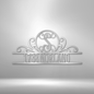 Family Name Letter with Scroll Design