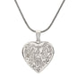 Elephant head Sweet Engraved Heart Necklace!
