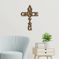 Amazing Grace Cross Christian Metal Art Steel Decor | Made in USA