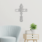 Amazing Grace Cross Christian Metal Art Steel Decor | Made in USA