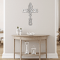 Amazing Grace Cross Christian Metal Art Steel Decor | Made in USA