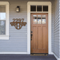 Personalized Bottom Letter Monogram Address Sign.