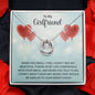 To My Girlfriend Lucky in Love Necklace| Girlfriend Necklace| Lucky in Love Necklace for Girlfriend| FirstDating | Valentine's Day Gift for Girlfriend