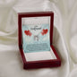 To My Girlfriend Lucky in Love Necklace| Girlfriend Necklace| Lucky in Love Necklace for Girlfriend| FirstDating | Valentine's Day Gift for Girlfriend
