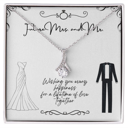 Future Mrs. And Mr, Alluring Beauty Necklase For Love,Lifepartner,Girlfriend,Baby.