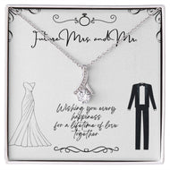 Future Mrs. And Mr, Alluring Beauty Necklase For Love,Lifepartner,Girlfriend,Baby.