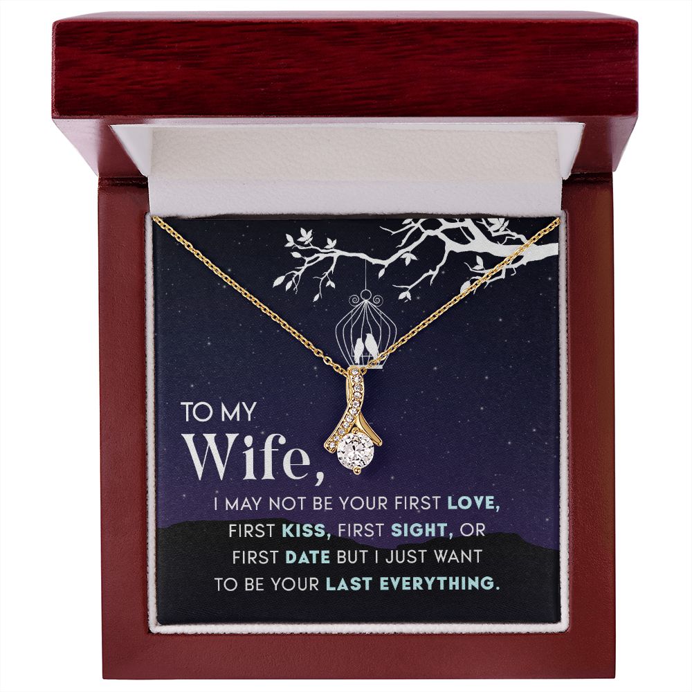 To My Wife Alluring Beauty Necklace .