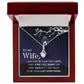 To My Wife Alluring Beauty Necklace .