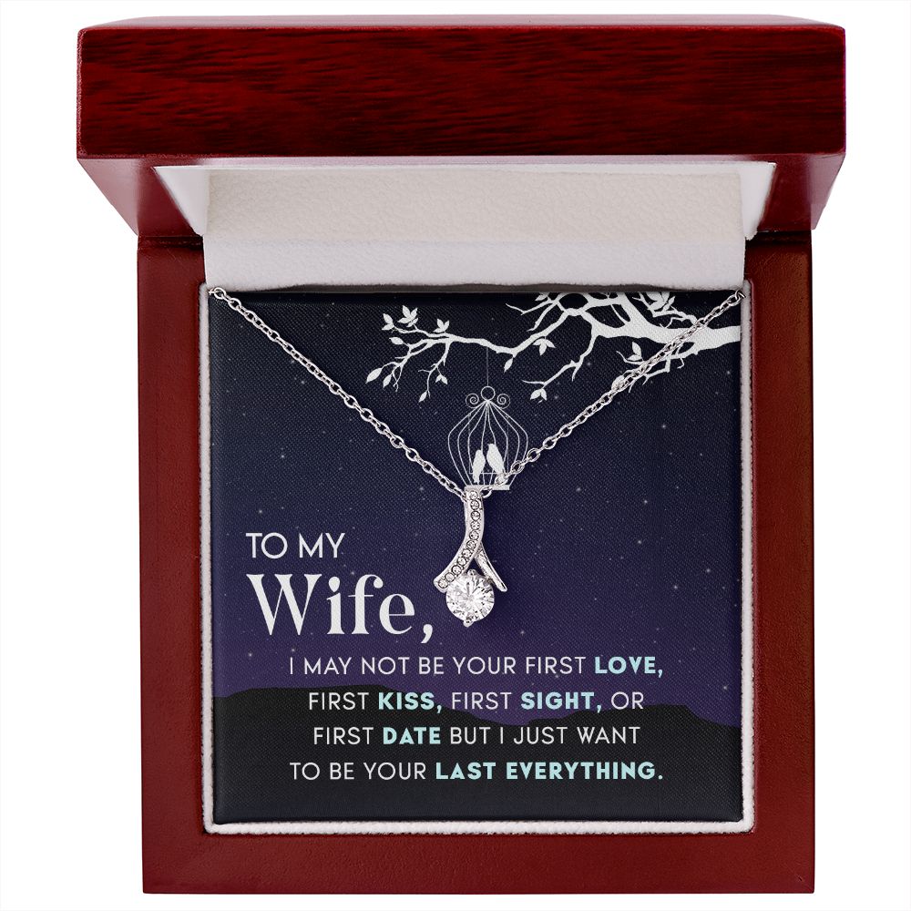 To My Wife Alluring Beauty Necklace .