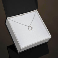Beautiful Delicate Heart Necklase for Women, Fashion Jewelry.