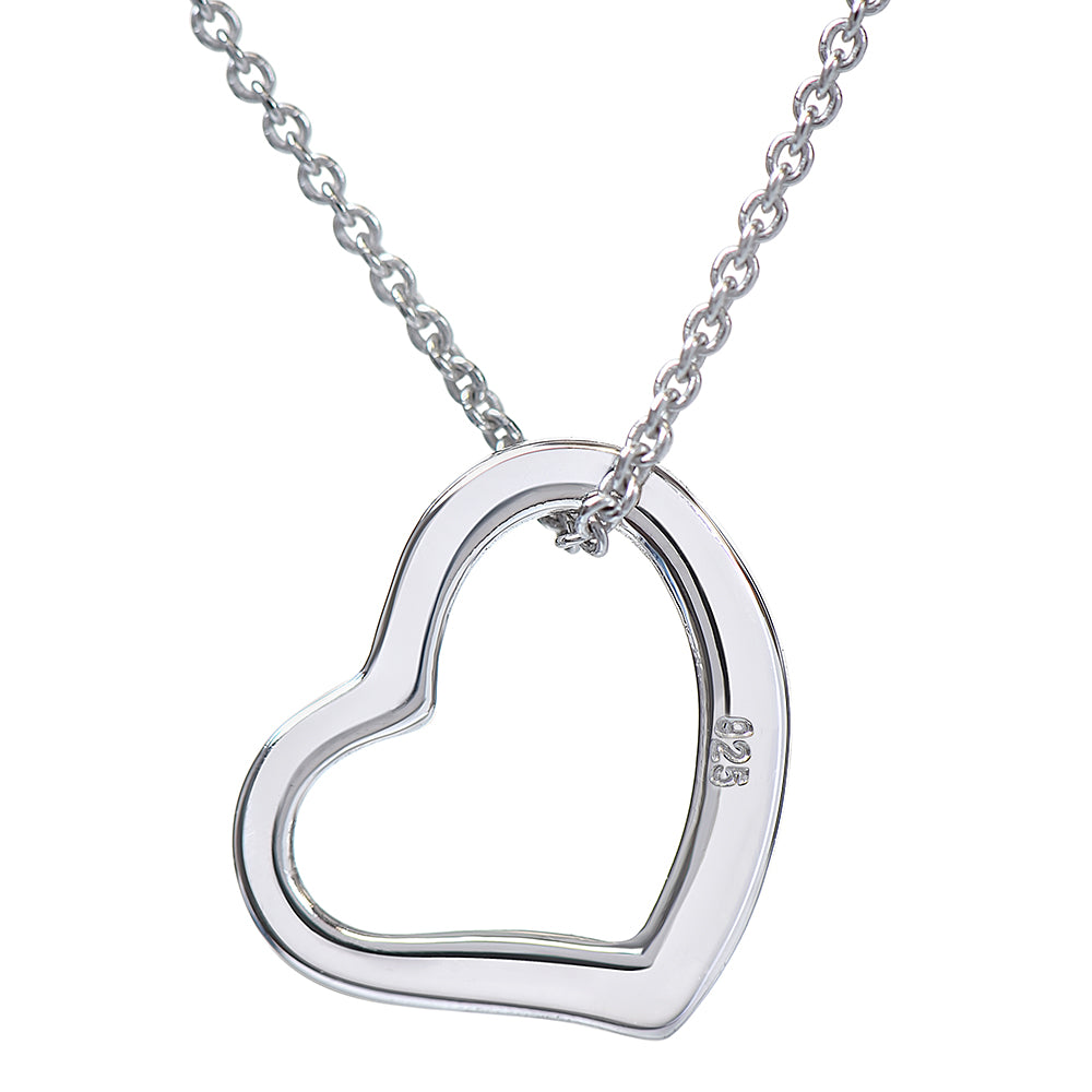 I found the meaning of my life because of you Delicate Heart necklase For YOUR loving Person ,My Gorgeous Wife .