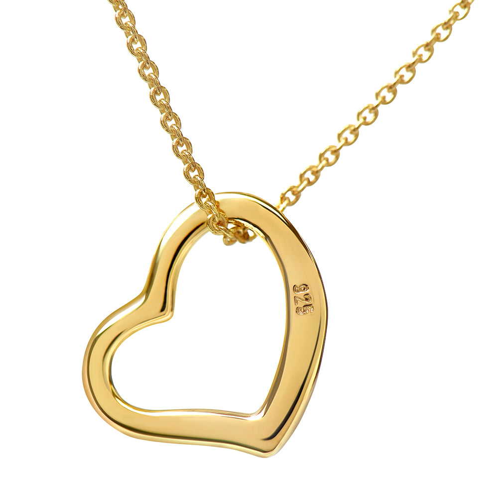 I love You Delicate Heart Necklase For Special Anniversary/ Birthday /valentines Gifts For Special Wife.