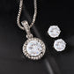 To my soulmate Each Day With You Eternal Hope Necklase With Earrings .
