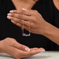 To My Fiancee I promice To Handle Your Heart Custom Name Necklase