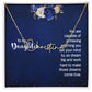 To my daughter - You are capable of achieving anything Signature Style Name Necklace!