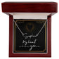 My heart is wherever YOU are Signature Style Name Necklace!