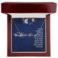 To my daughter - You are capable of achieving anything Signature Style Name Necklace!