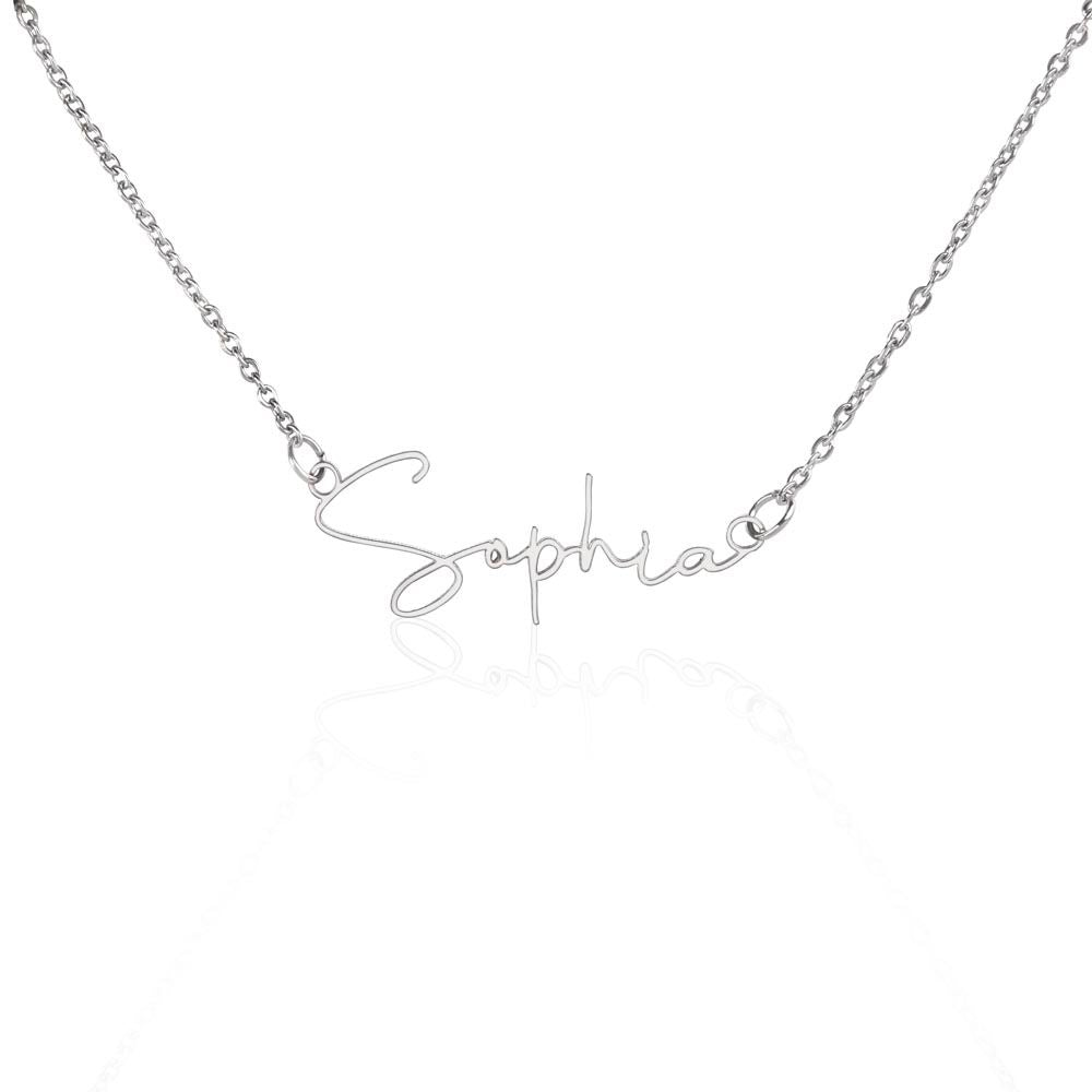 Signature Style Name Necklace!