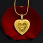 Raises A Firefighter Sweet Engraved Heart Necklace!