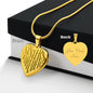 Sisters Forever Engraved Heart Necklace!