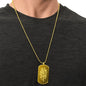 Born To Fight Engraved Dog Tag Necklace!