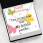 CUSTOMIZABLE Necklase GIFT for your LOVE ONE, crafted for Your Anniversary with LOVE .