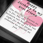CUSTOMIZABLE Necklase for your LOVE ONE, crafted for u your Bestfriend with LOVE .