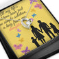 CUSTOMIZABLE Necklase GIFT for your LOVE ONE, crafted for Your Daughter with LOVE .
