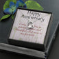 CUSTOMIZABLE Necklase GIFT for your LOVE ONE, crafted for Your Anniversary with LOVE .