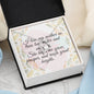 CUSTOMIZABLE Necklace GIFT, Crafted For Your Mother With LOVE .