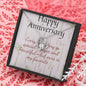 CUSTOMIZABLE Necklase GIFT for your LOVE ONE, crafted for Your Anniversary with LOVE .