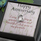 CUSTOMIZABLE Necklase GIFT for your LOVE ONE, crafted for Your Anniversary with LOVE .