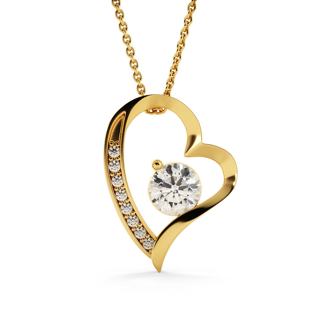 To my lovely Girlfriend If i could have anyone in the world,it would still be you ,forever love Necklase.