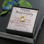 CUSTOMIZABLE Necklase GIFT for your LOVE ONE, crafted for Your Anniversary with LOVE .
