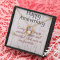 CUSTOMIZABLE Necklase GIFT for your LOVE ONE, crafted for Your Anniversary with LOVE .