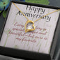 CUSTOMIZABLE Necklase GIFT for your LOVE ONE, crafted for Your Anniversary with LOVE .