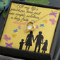 CUSTOMIZABLE Necklase GIFT for your LOVE ONE, crafted for Your Daughter with LOVE .