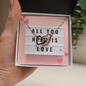 CUSTOMIZABLE Necklace GIFT, Crafted For Your Partner With LOVE And WISDOM