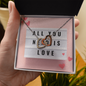 CUSTOMIZABLE Necklace GIFT, Crafted For Your Partner With LOVE And WISDOM