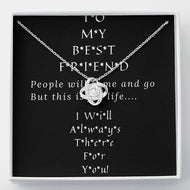 CUSTOMIZABLE Necklase GIFT for your LOVE ONE, crafted for Bestfriend with LOVE.