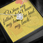 CUSTOMIZABLE Knot Necklace GIFT, Crafted For Your Father With LOVE And WISDOM