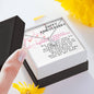 CUSTOMIZABLE Necklase GIFT for your LOVE ONE, crafted for Your Anniversary with LOVE .