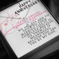 CUSTOMIZABLE Necklase GIFT for your LOVE ONE, crafted for Your Anniversary with LOVE .