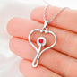 CUSTOMIZABLE Stethoscope Necklace is the perfect choice for nurses, doctors, specialists, and anyone in the medical field! Crafted For Your partner With Love.