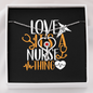 CUSTOMIZABLE Stethoscope Necklace is the perfect choice for nurses, doctors, specialists, and anyone in the medical field!, Crafted For Your partner With Love.