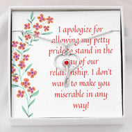CUSTOMIZABLE Pendant GIFT, Crafted For Your partner With Love.
