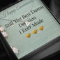 CUSTOMIZABLE Necklase GIFT for your LOVE ONE, crafted for Your Anniversary with LOVE .