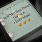CUSTOMIZABLE Necklase GIFT for your LOVE ONE, crafted for Your Anniversary with LOVE .