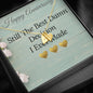 CUSTOMIZABLE Necklase GIFT for your LOVE ONE, crafted for Your Anniversary with LOVE .